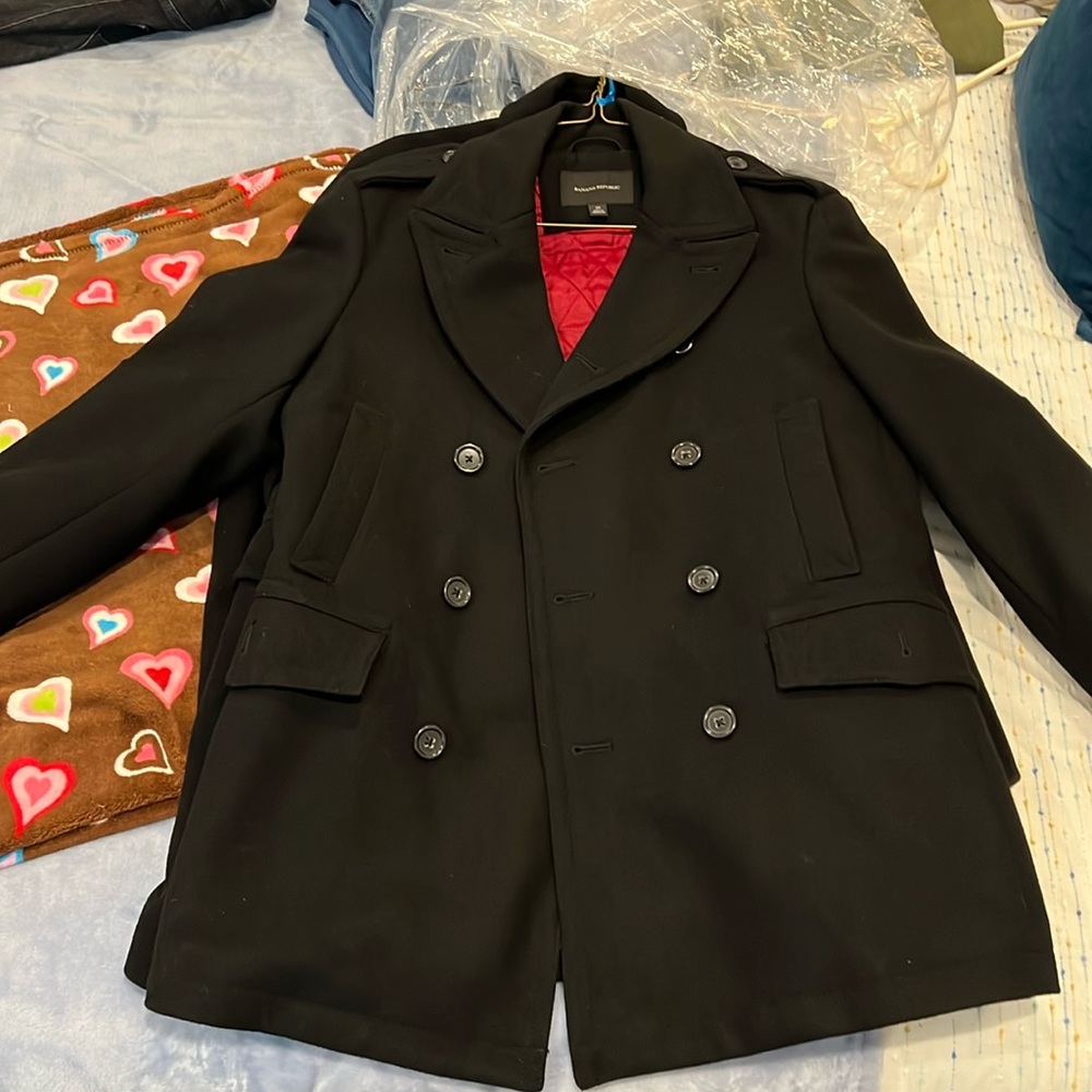 Men’s Banana Republic winter lined jacket Med. Excellent cond